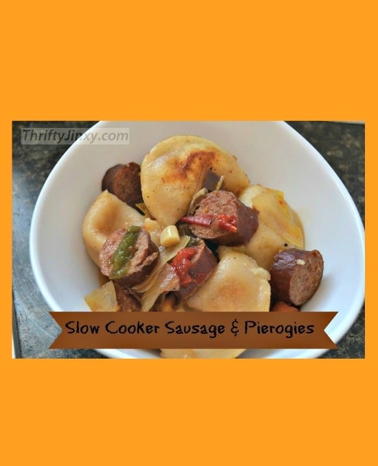 Slow Cooker Sausage and Pierogies Recipe