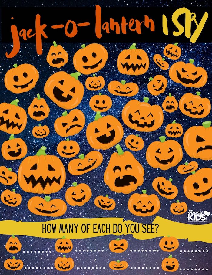 Halloween I Spy Game