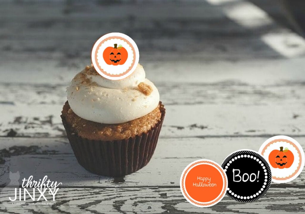 Print This FREE Printable Halloween Cake Topper