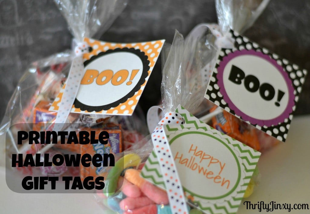 Printable Halloween Gift Tags