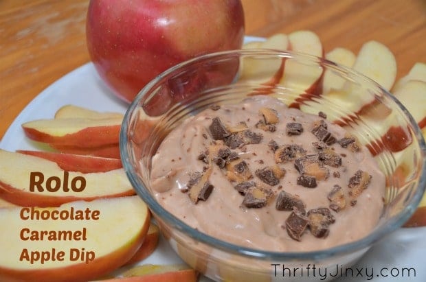 Rolo Chocolate Caramel Apple Dip Recipe