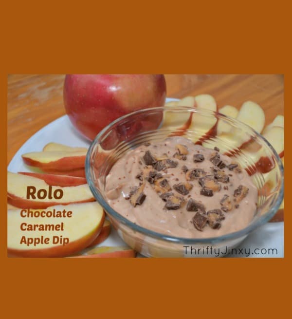 Rolo Chocolate Caramel Apple Dip Recipe