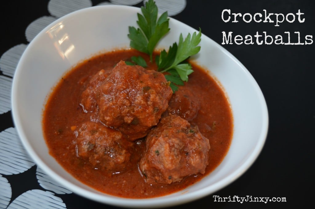 Easy Crockpot Meatballs Recipe