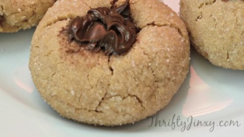 Peanut Butter Nutella Cookies Recipe
