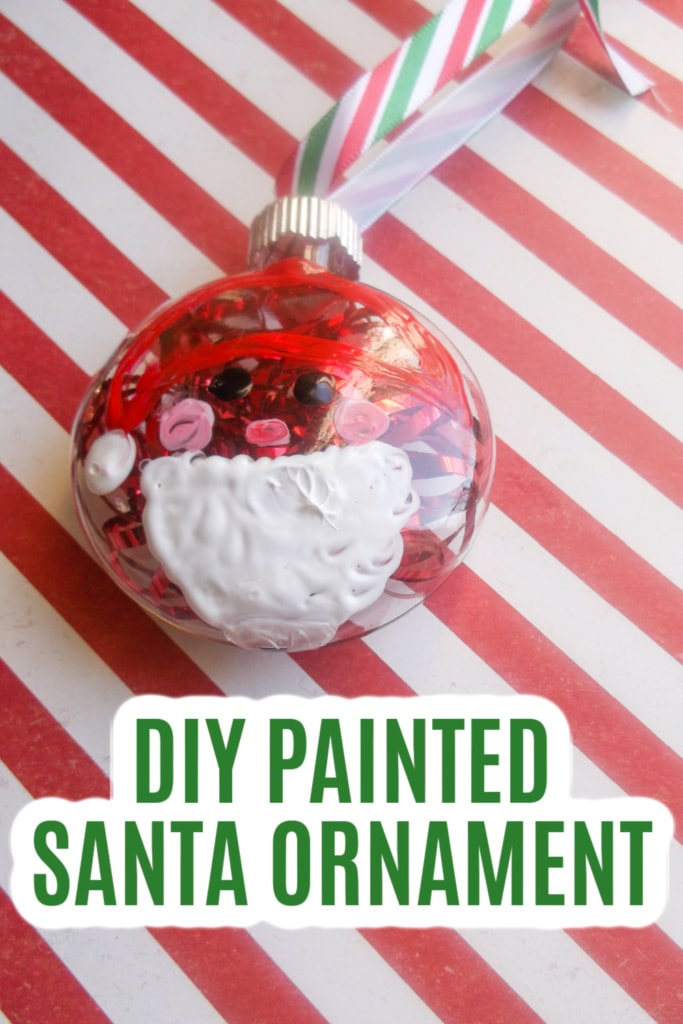 DIY Santa Claus Ornament Craft - Thrifty Jinxy