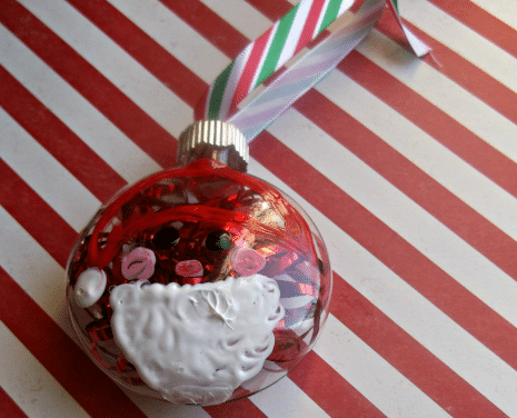 DIY Santa Claus Ornament Craft