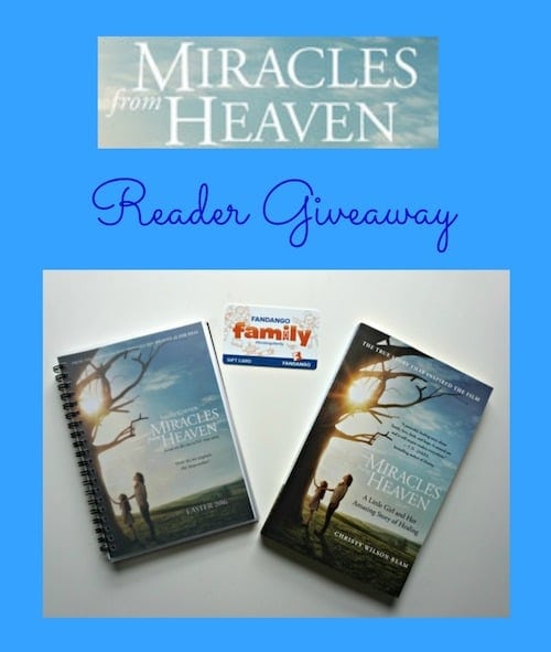 Miracles from Heaven Reader Giveaway