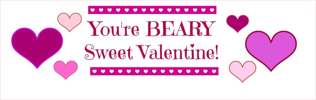 Beary Sweet Valentine Topper
