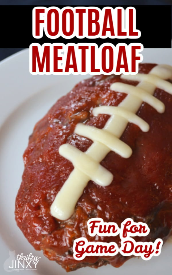 Football Shaped Meatloaf