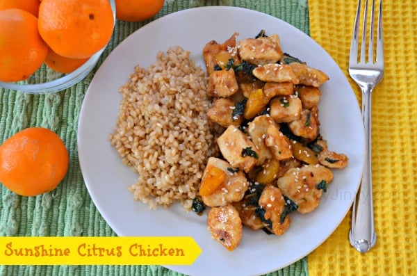 Sunshine Citrus Chicken Recipe #MyRainbow #shop #cbias 4