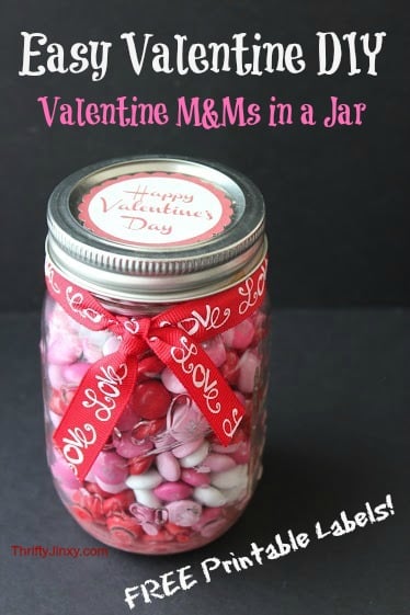 DIY Mason Jar Gift for Teachers Perfect for Valentine's Day