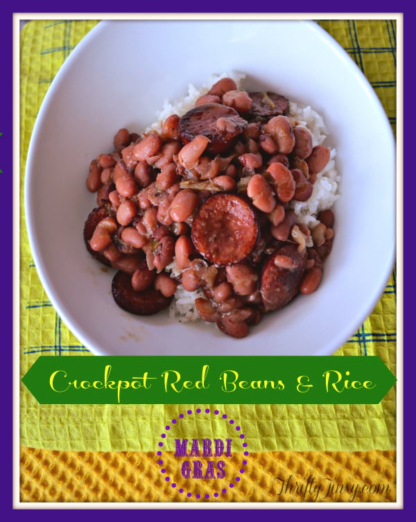 Crockpot Red Beans Rice