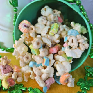Lucky Charms Popcorn in Pot