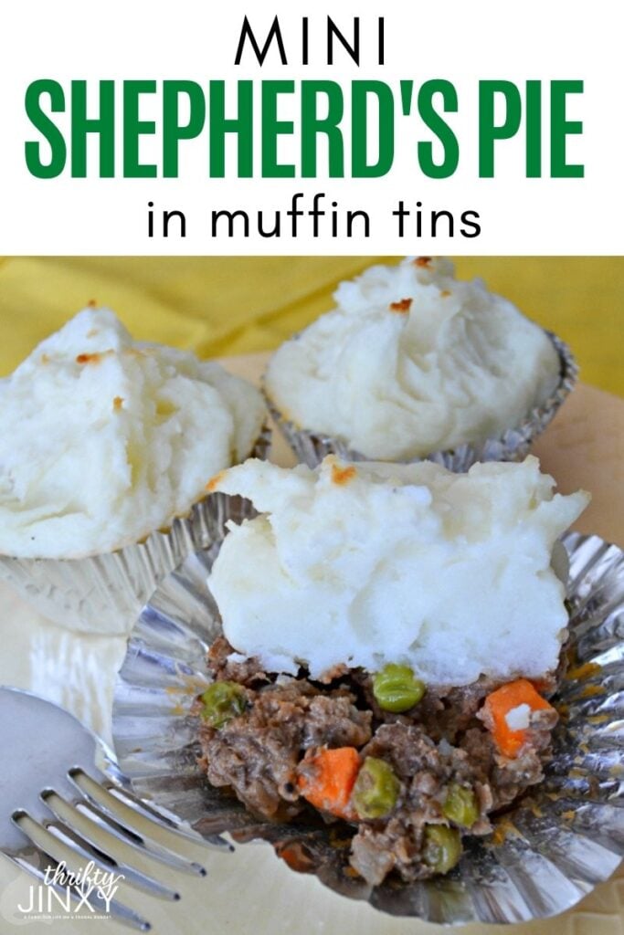 Mini Shepherds Pie in Muffin Tins