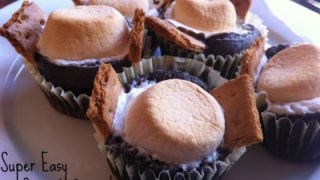 Super Easy S’mores Cupcakes