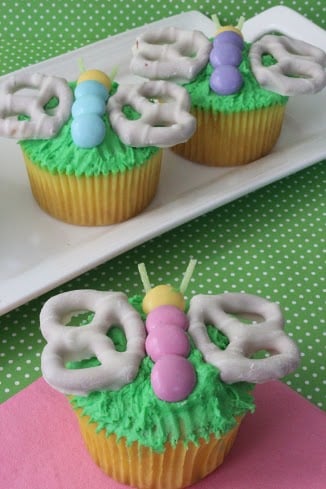 Spring Butterfly Cupcakes Recipe