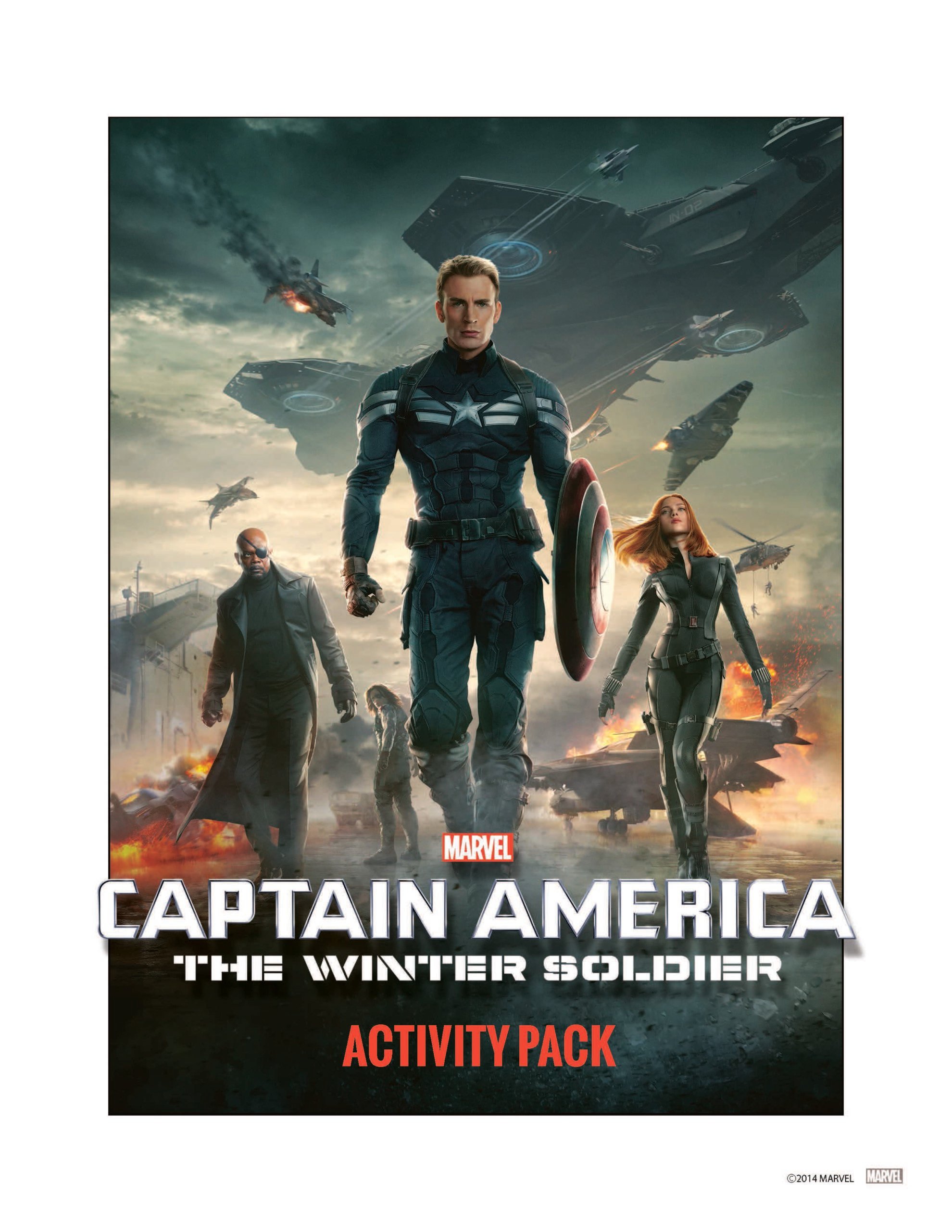 FREE Printable Captain America Coloring Sheets and Activity Pack