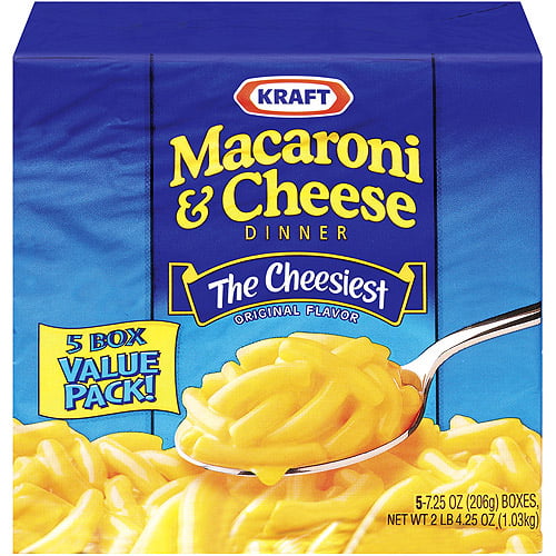 kraft mac and cheese 5 count