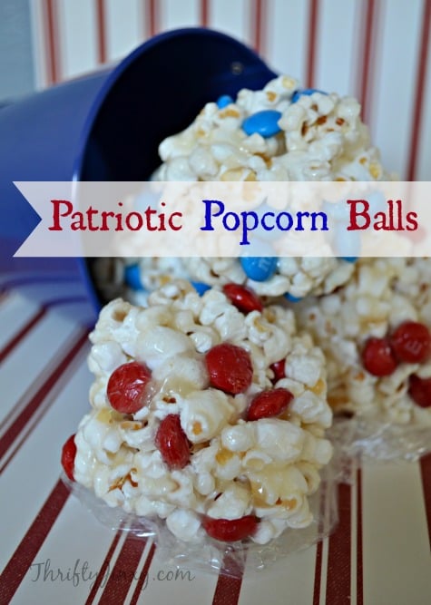 Patriotic Popcorn Balls Recipe