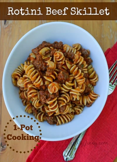 Rotini Beef Skillet Recipe