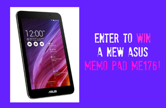 Win an Asus Memo Pad ME176