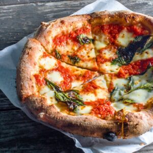 handmade pizza dough