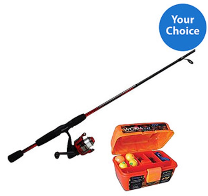 Fishing Pole And Tackle Box Bundle Only 19 96 Shipped Thrifty Jinxy