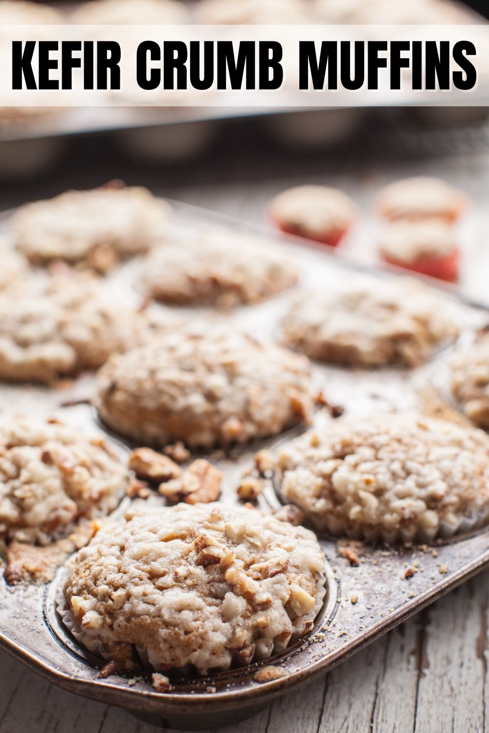 Kefir Crumb Muffins Recipe for Breakfast On the Go Thrifty Jinxy