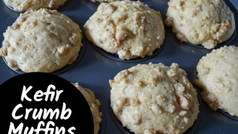 Kefir Crumb Muffins