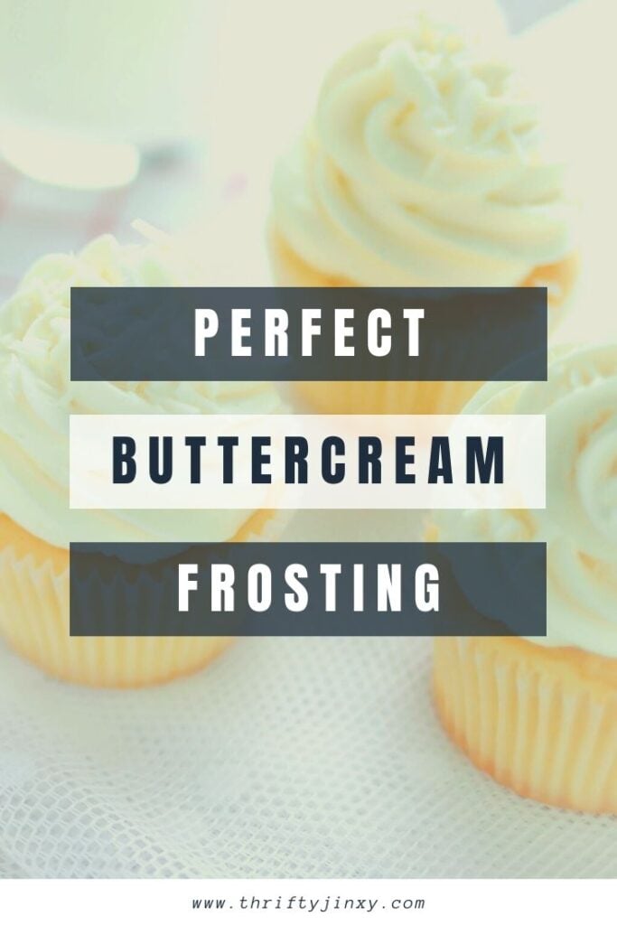 Perfect Buttercream Frosting