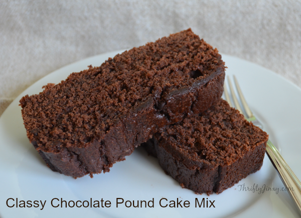 Tastefully Simple Classy Chocolate Pound Cake Mix