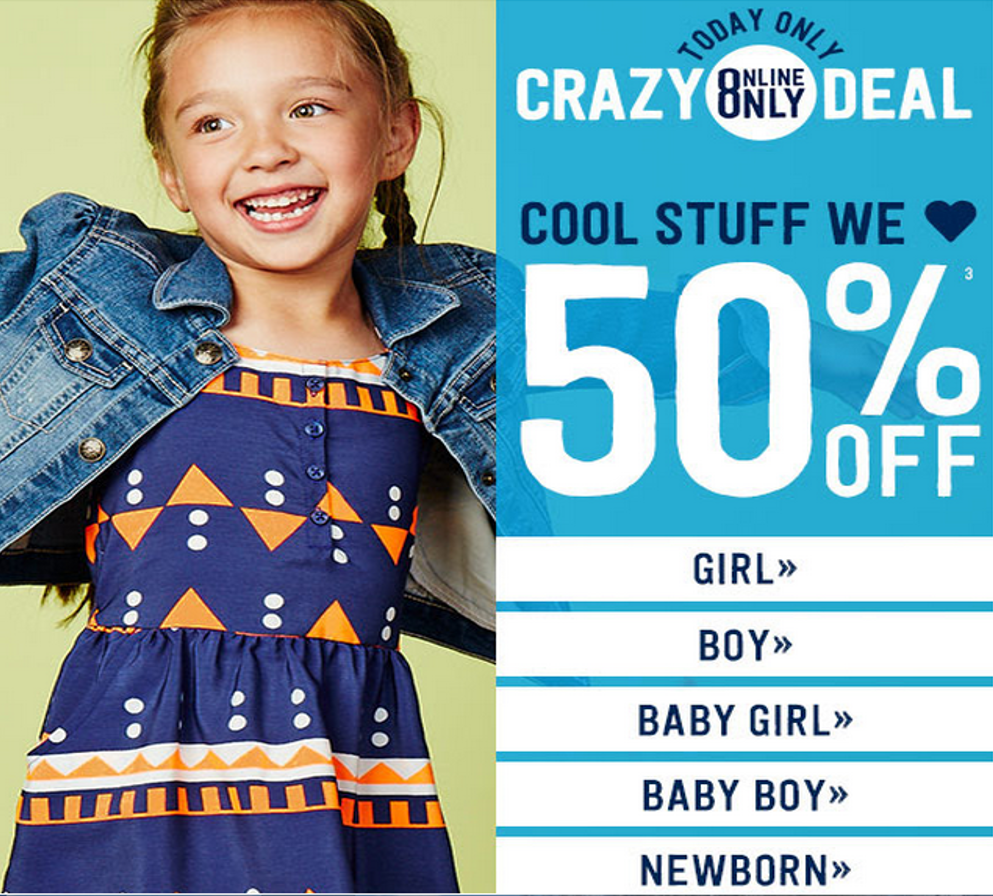 crazy 8 children's place