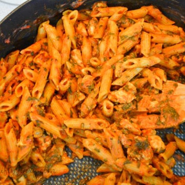 Chicken Pasta Florentine Recipe Skillet