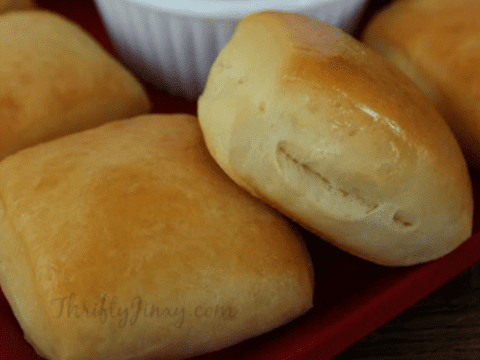 Copycat Texas Roadhouse Rolls And Cinnamon Honey Butter Recipe Thrifty Jinxy