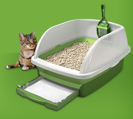 breeze cat litter system