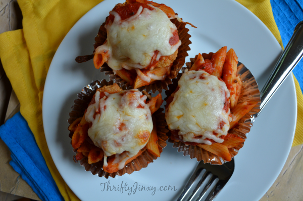 Chicken Parmesan Cups Plated