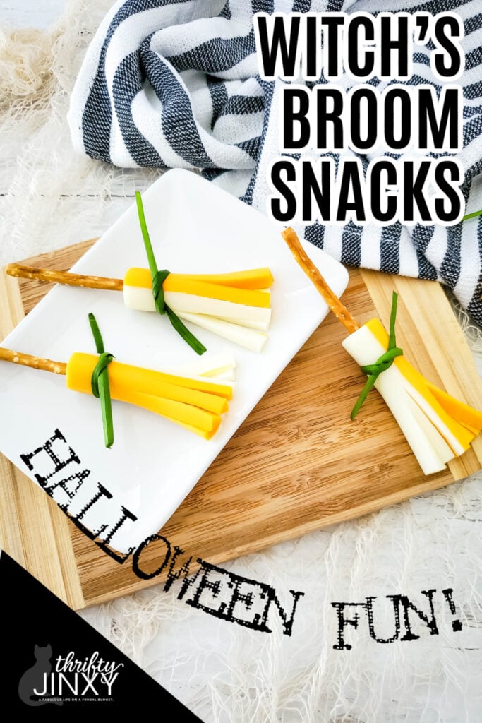 HALLOWEEN WITCHES BROOM SNACKS