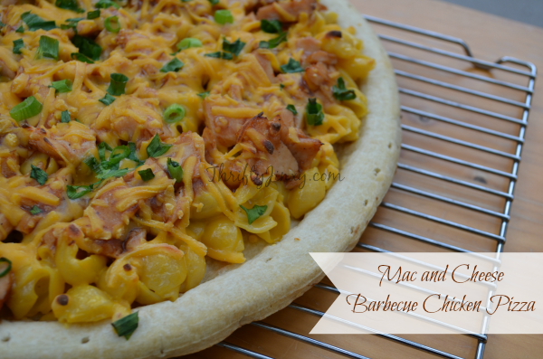 Mac and Cheese Barbecue Chicken Pizza