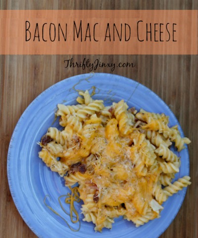 bacon mac and cheese pin