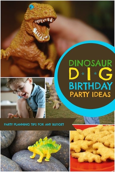 Dinosaur Dig Birthday Party