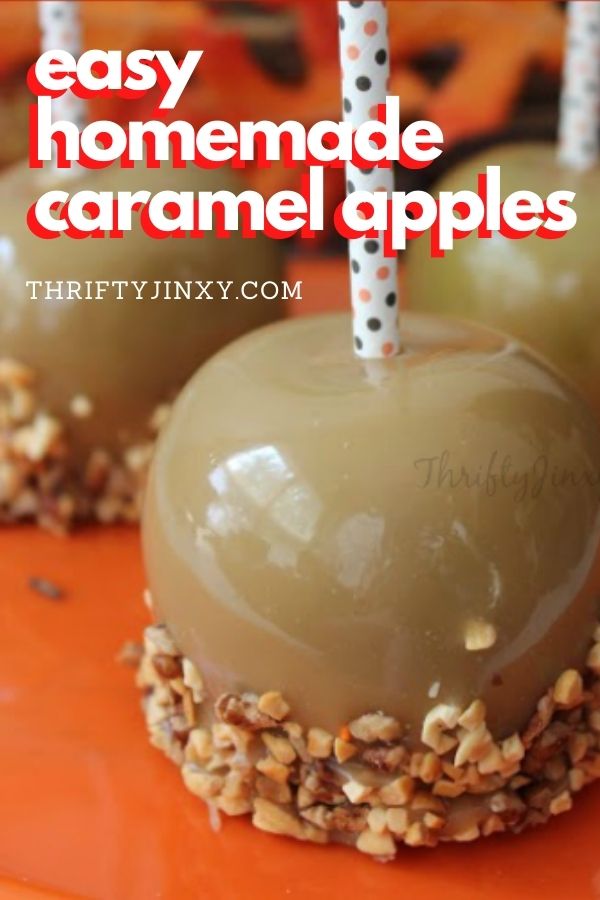 Easy Homemade Caramel Apples Recipe