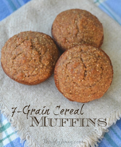 7 Grain Cereal Muffins