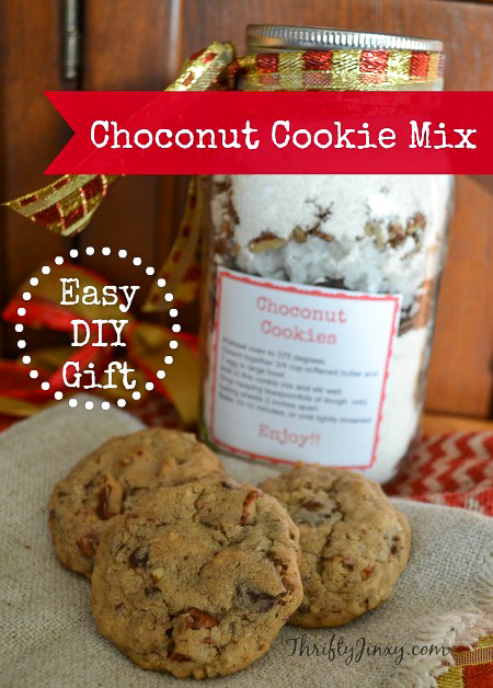 Choconut Cookie Mix in a Jar