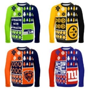 NFL Ugly Sweaters - An Awesome Gift for Football Fans - Thrifty Jinxy