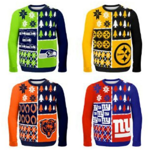 NFL Ugly Sweaters - An Awesome Gift for Football Fans - Thrifty Jinxy