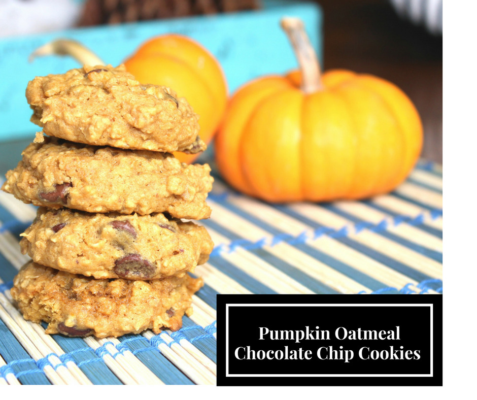 Oatmeal Pumpkin Chocolate Chip Cookies