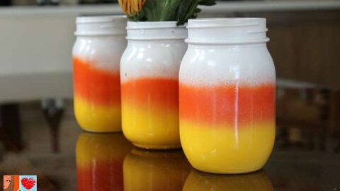 Image for Candy Corn Mason Jars