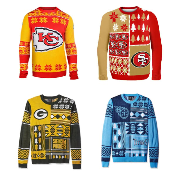 Why Every Football Fan Needs an NFL Ugly Christmas Sweater - HipposFashion