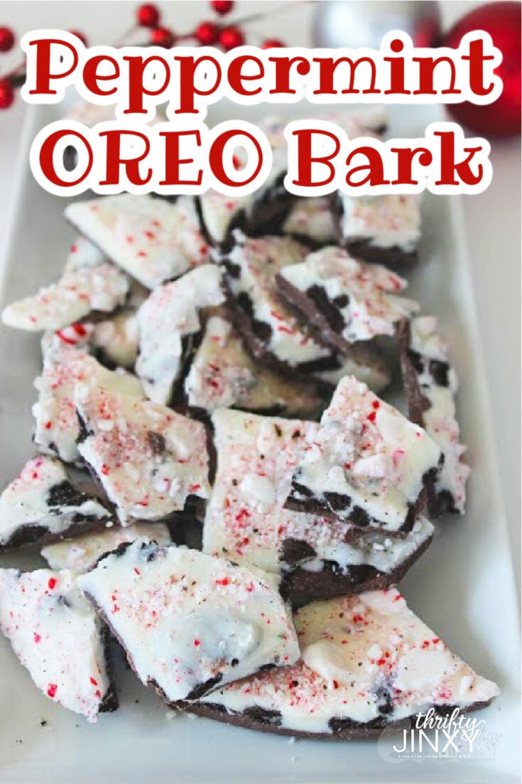 Oreo Peppermint Bark Recipe Thrifty Jinxy