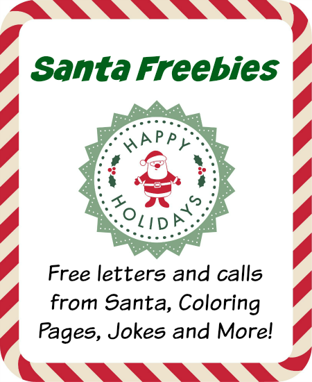 Santa Freebies List